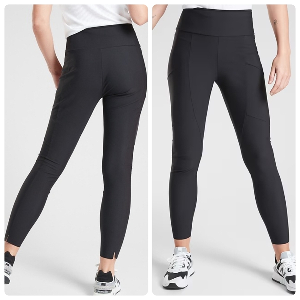 Athleta Stellar City Tight High-Rise Leggings Black Size 4